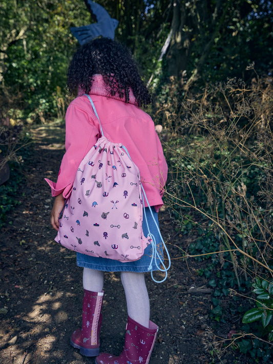 Dsiney Kidz - Joules Girls' Langley Pink Embroidered Item Jacket image 2