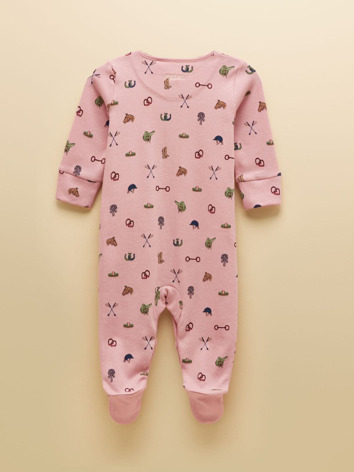 Dsiney Kidz - Joules Razamataz Pink Horse Cotton Babygrow image 2