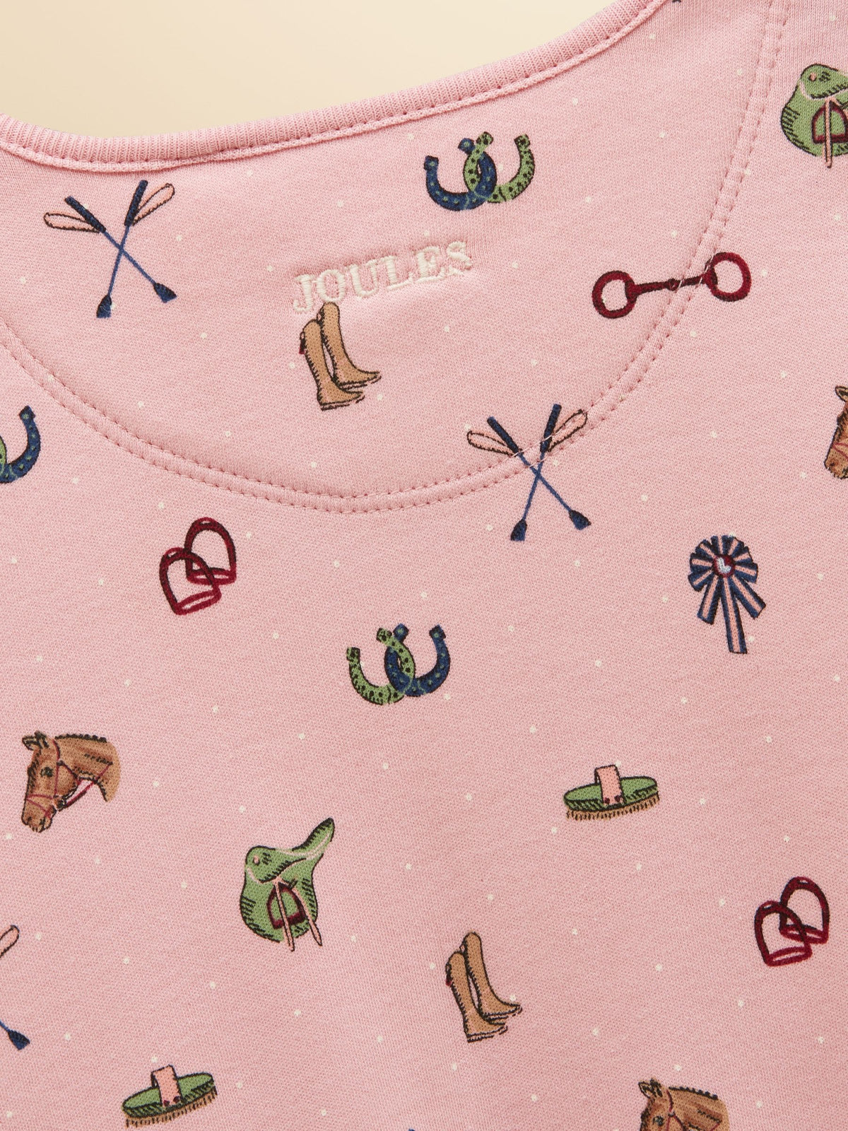 Dsiney Kidz - Joules Razamataz Pink Horse Cotton Babygrow image 3