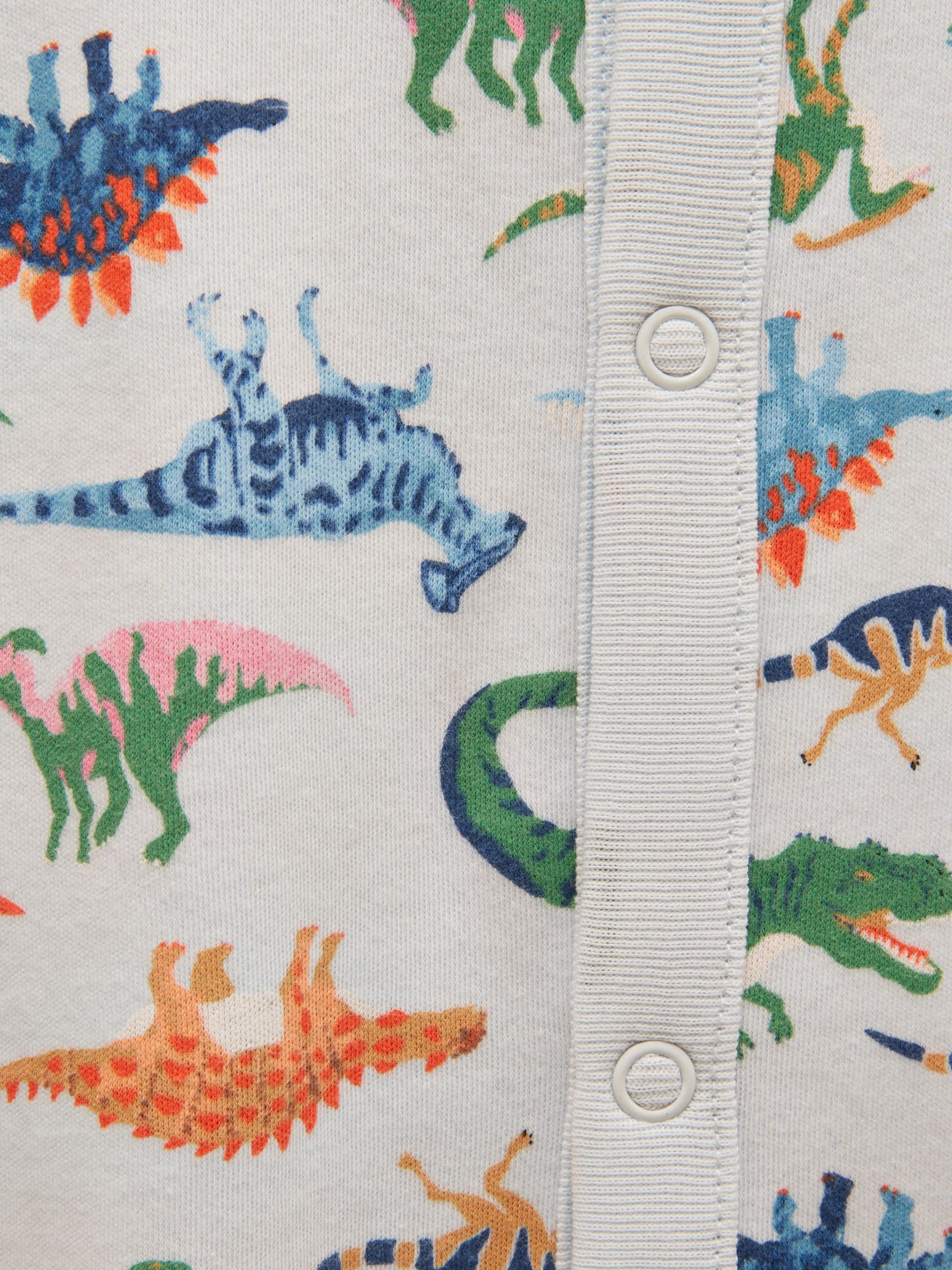 Dsiney Kidz - Joules Razamataz Blue Dino Cotton Babygrow image 4