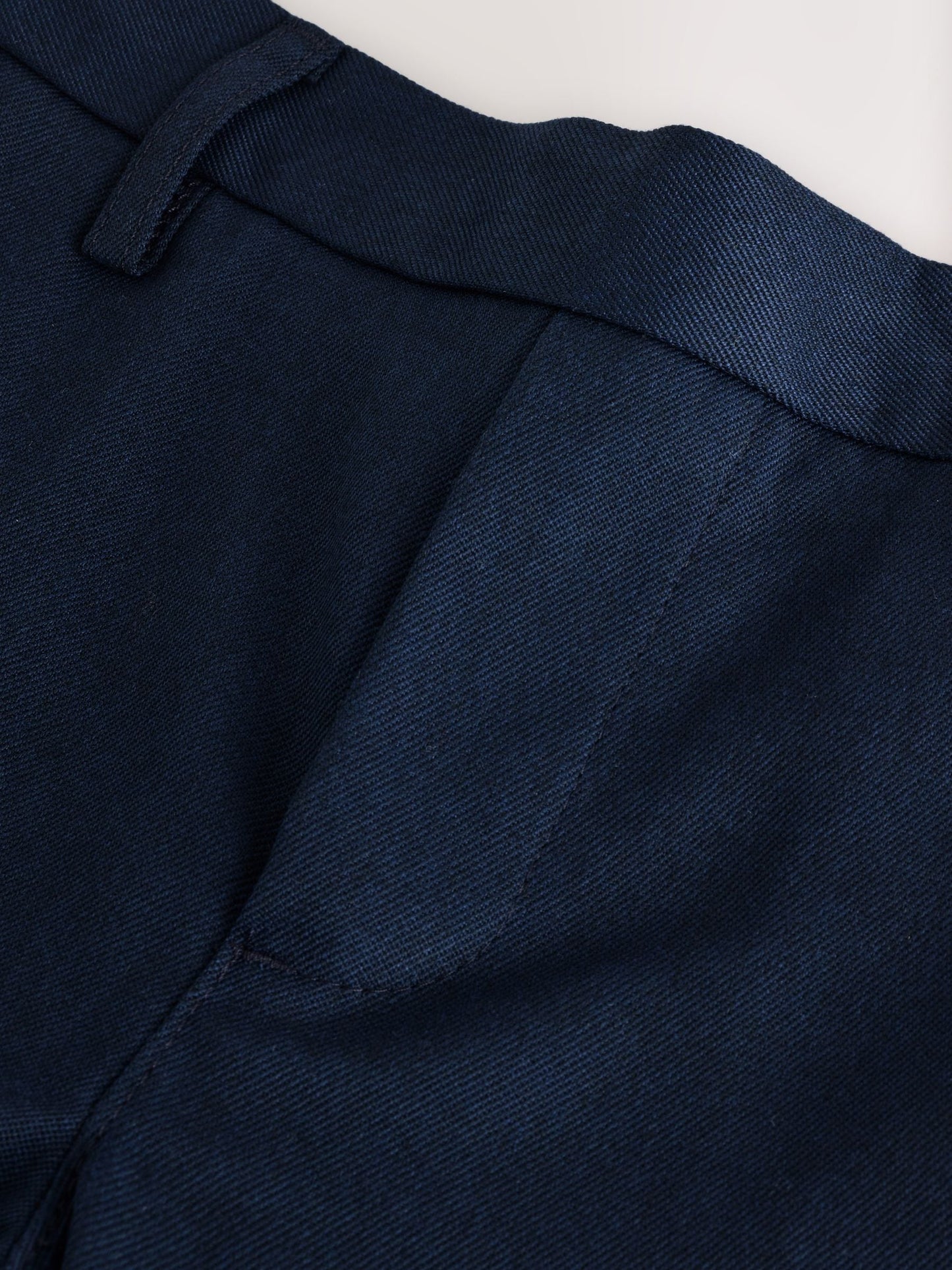 Dsiney Kidz - Navy Straight Leg Pull On Waist School Trousers 5 Pack (3-17yrs) image 6
