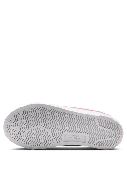 Nike White/Pink Junior Tennis Essential Trainers image 5