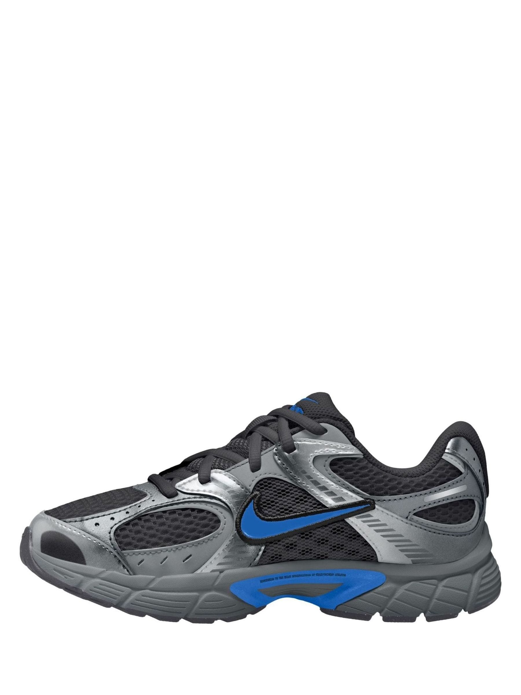 Nike Black/Grey Blue Youth V5 Runner Trainers image 2