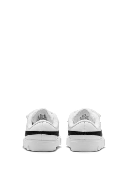 Nike White/Black Infant Tennis Essential Trainers image 3