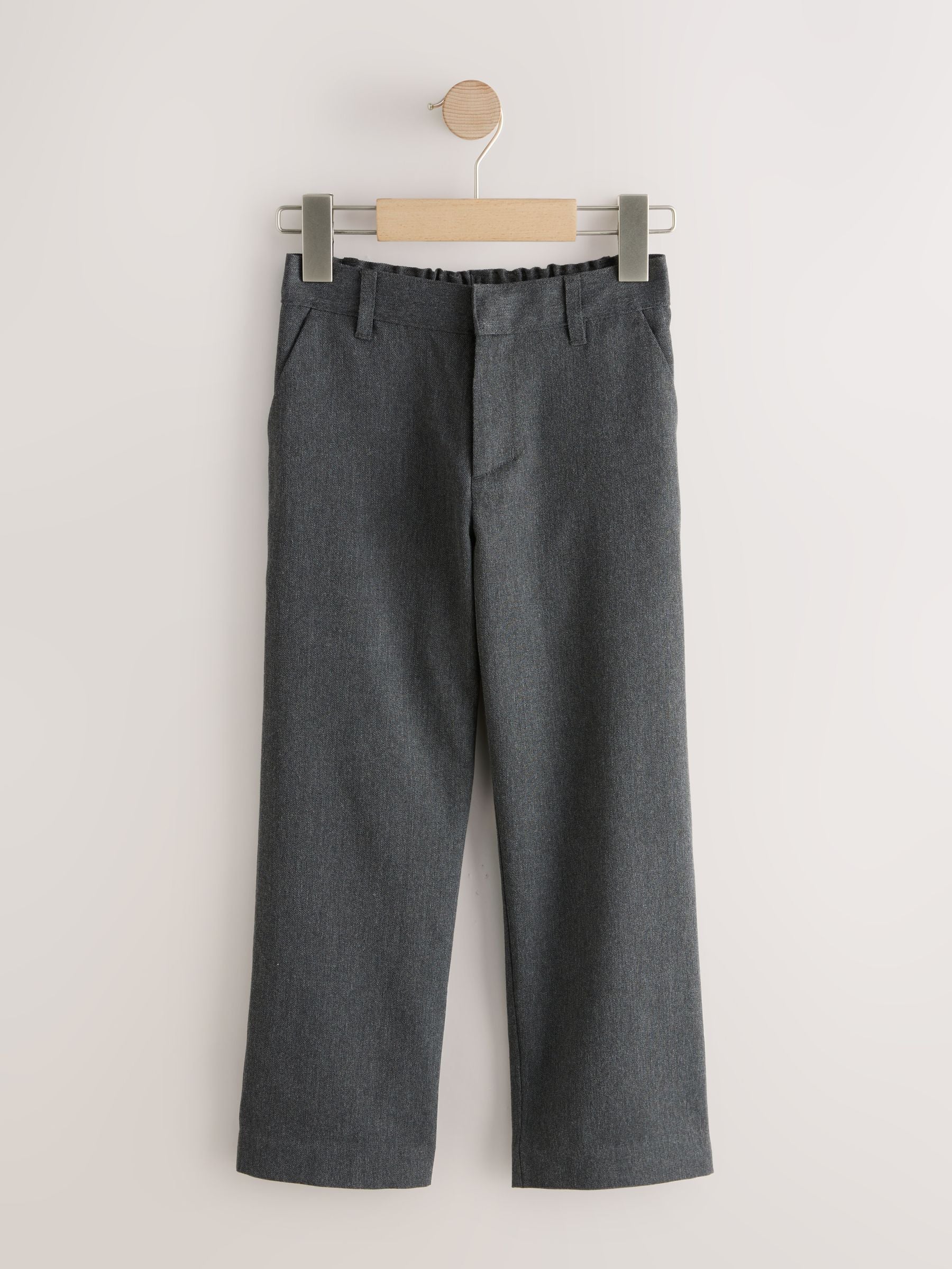 Dsiney Kidz - Grey Looser Leg Standard Waist School Trousers (5-17yrs) image 1