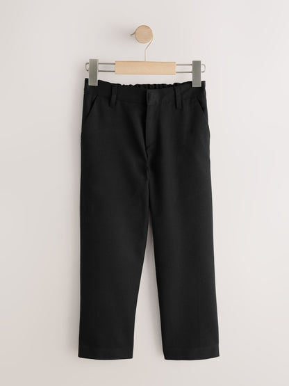 Dsiney Kidz - Black Looser Leg Standard Waist School Trousers (5-17yrs) image 1