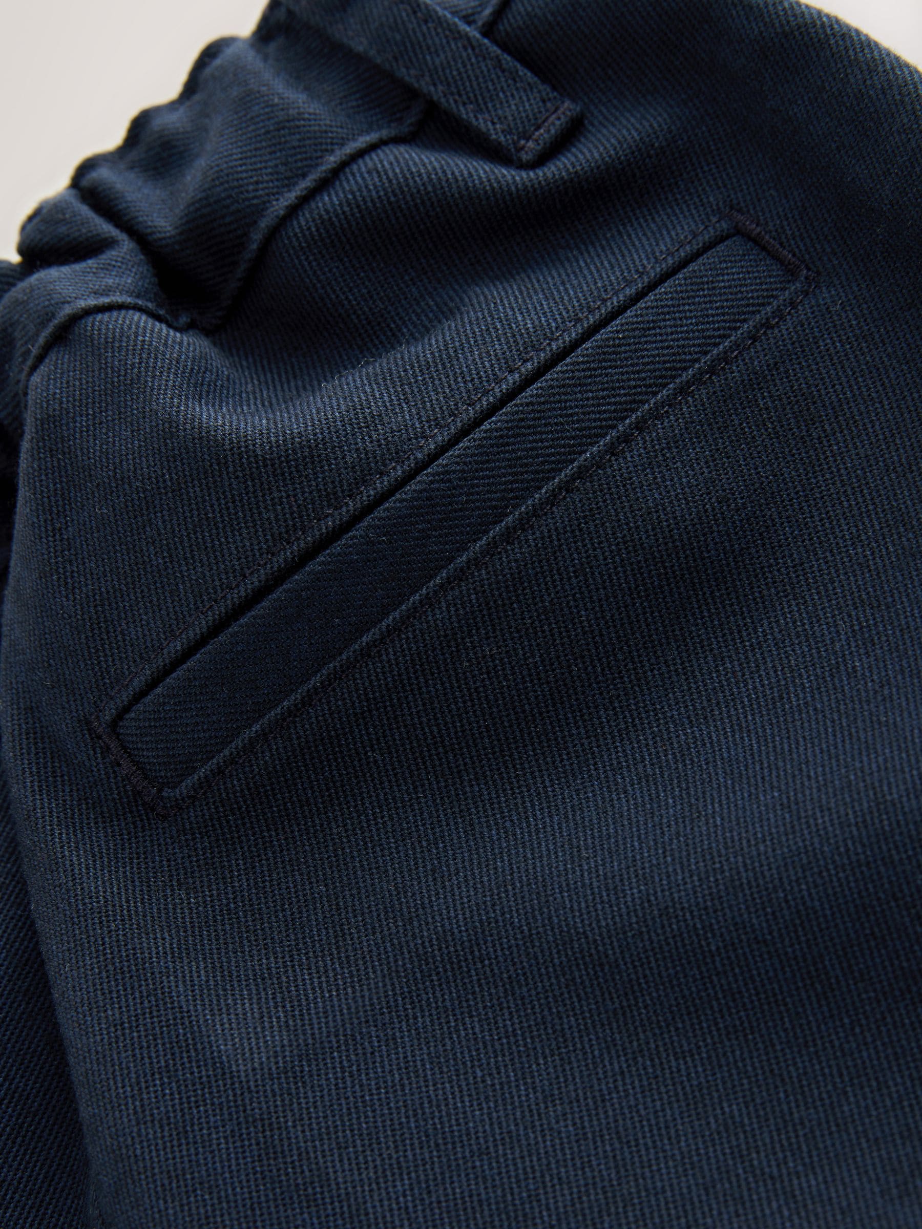 Dsiney Kidz - Navy Looser Leg Standard Waist School Trousers (5-17yrs) image 5