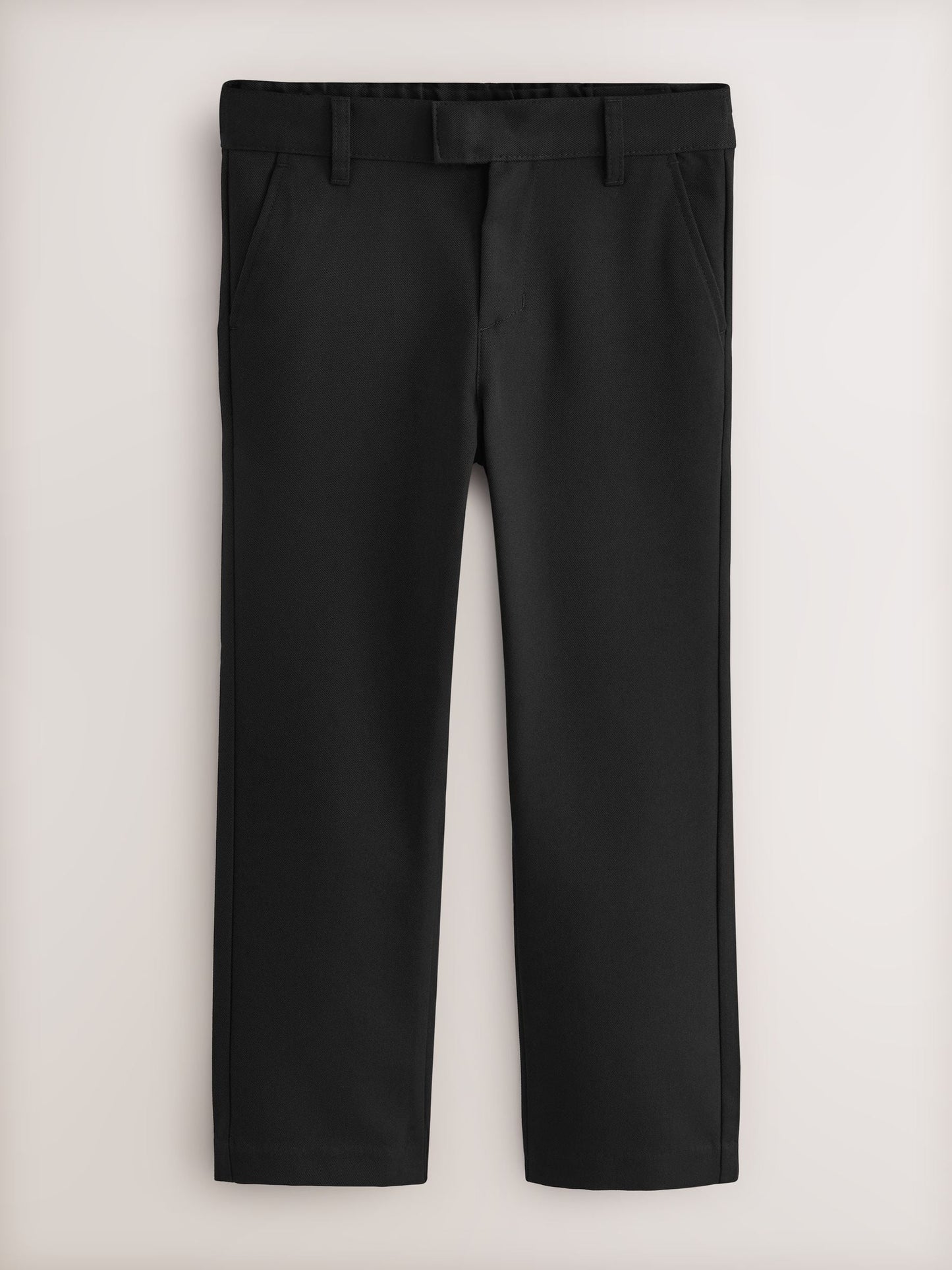 Dsiney Kidz - Black Longer Leg Regular Waist School Trousers (3-17yrs) image 1
