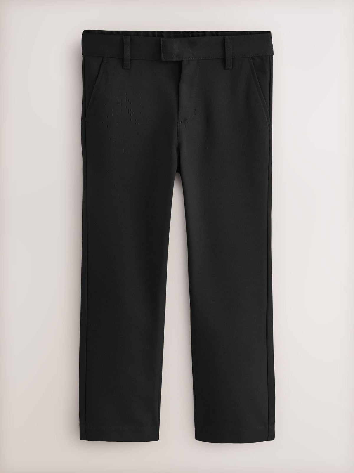 Dsiney Kidz - Black Longer Leg Regular Waist School Trousers (3-17yrs) image 1