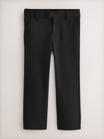 Dsiney Kidz - Black Longer Leg Regular Waist School Trousers (3-17yrs) image 1
