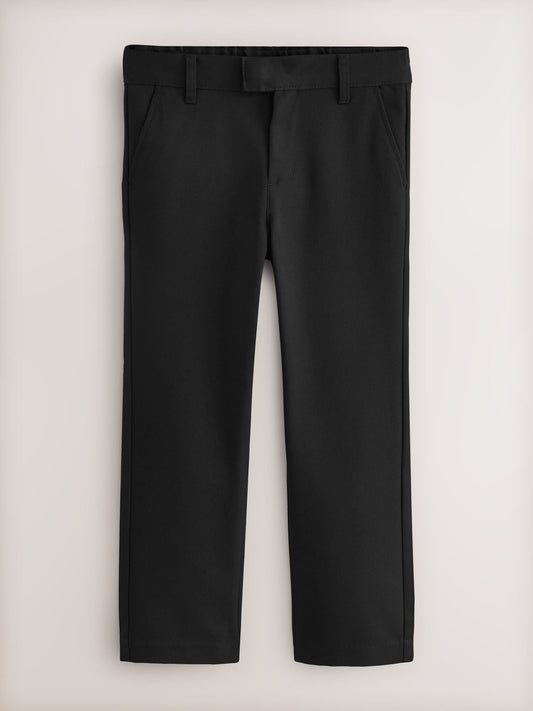 Dsiney Kidz - Black Longer Leg Regular Waist School Trousers (3-17yrs) image 1