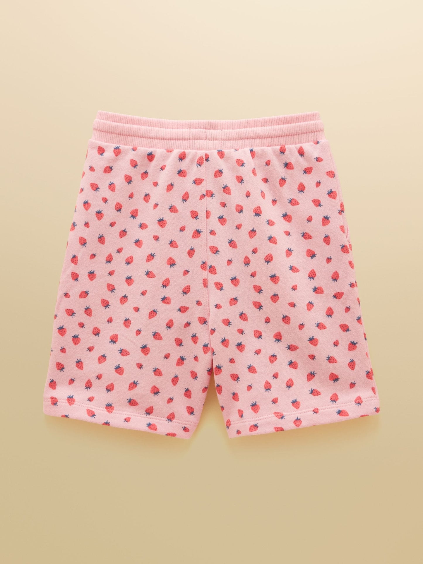 Joules Kids' Pink Quarter Zip Sweatshirt and Shorts Set image 5