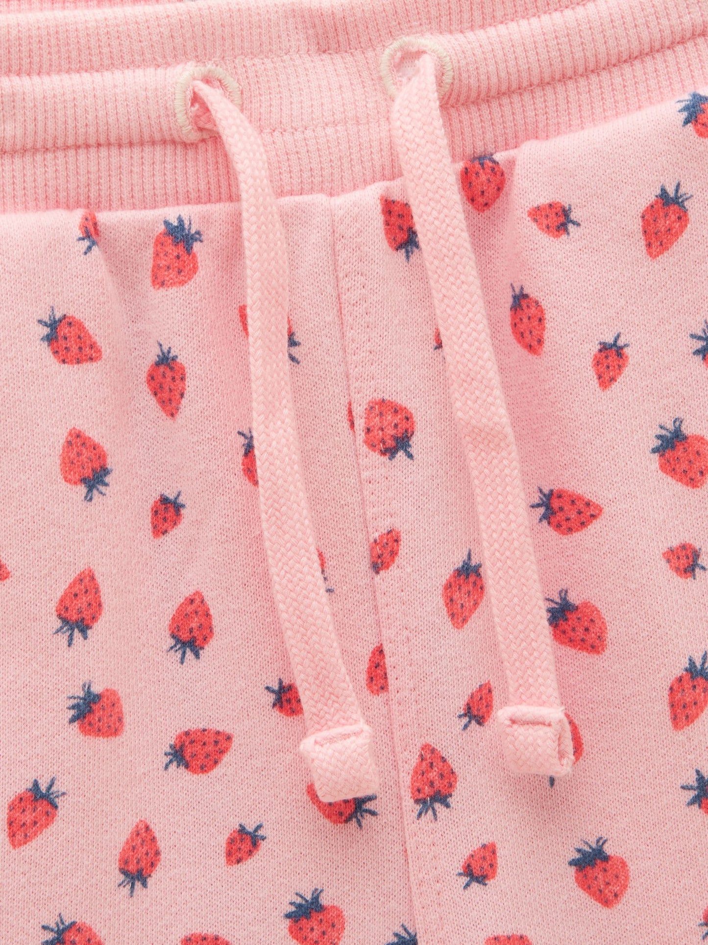 Joules Kids' Pink Quarter Zip Sweatshirt and Shorts Set image 7
