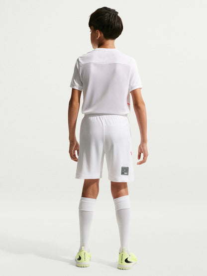 Dsiney Kidz - Nike White Erling Haaland Academy Dri-FIT Football Shorts image 2