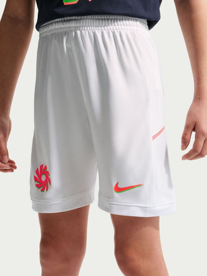 Dsiney Kidz - Nike White Erling Haaland Academy Dri-FIT Football Shorts image 4