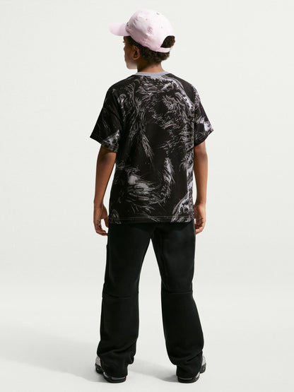 Dsiney Kidz - Nike Black England Printed Graphic T-Shirt image 4