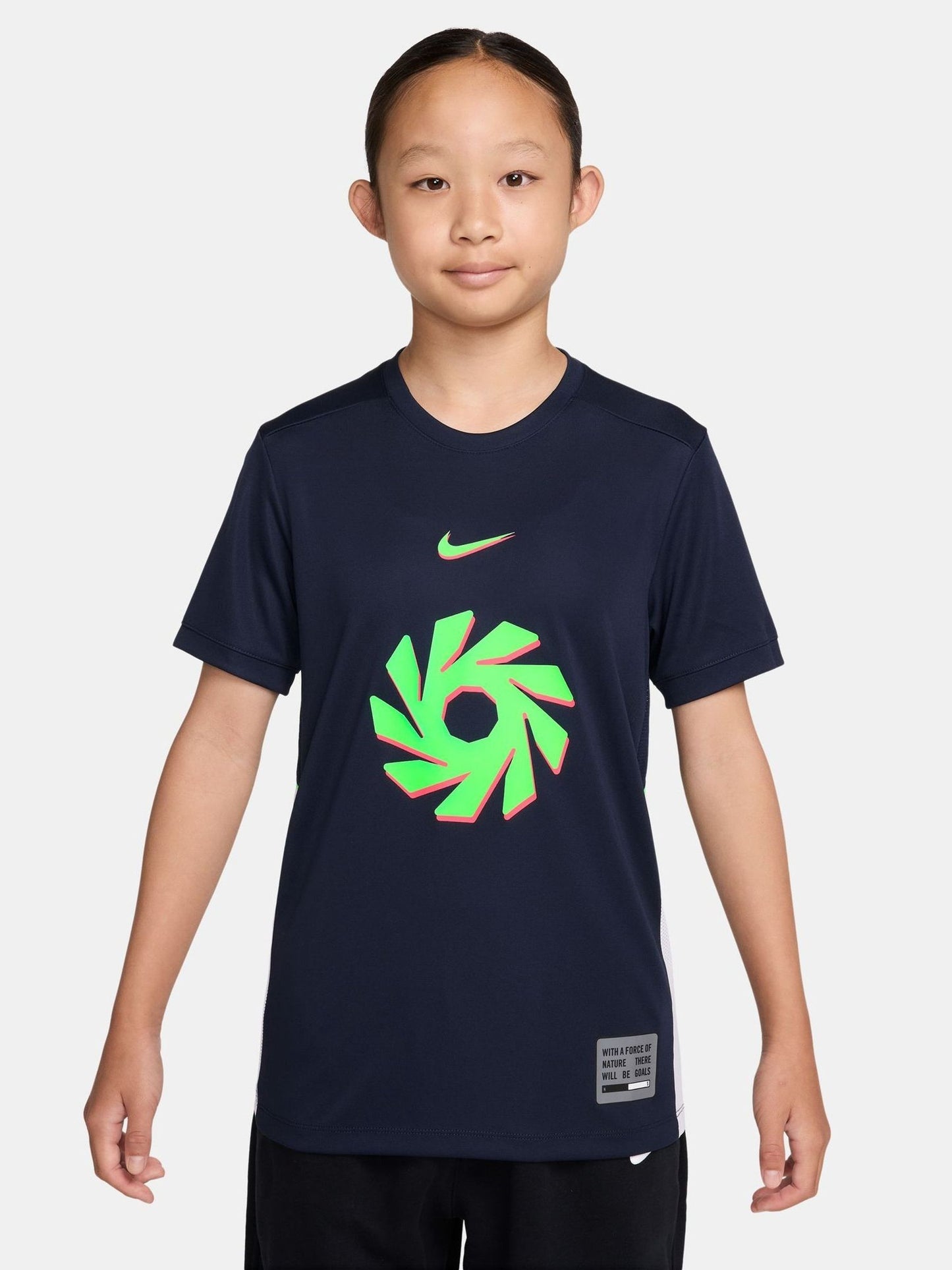 Dsiney Kidz - Nike Blue Erling Haaland Academy Dri-FIT Football Top image 1