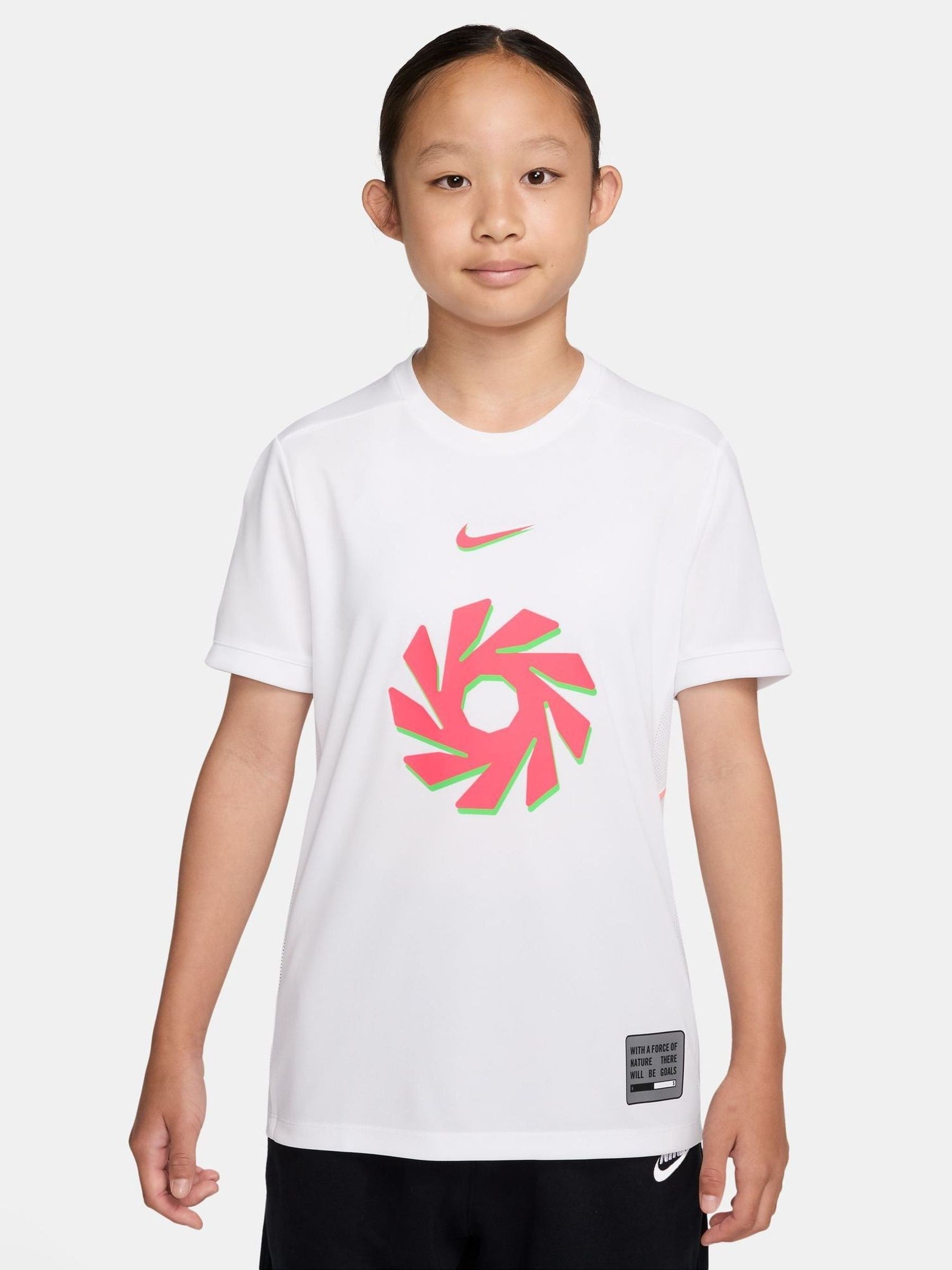 Dsiney Kidz - Nike White Erling Haaland Academy Dri-FIT Football Top image 1