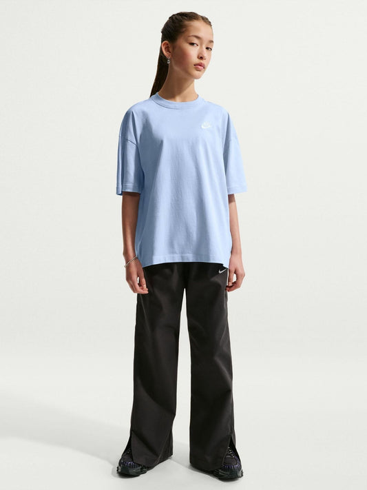 Dsiney Kidz - Nike Hydrogen Blue Oversized Futura T-Shirt image 1