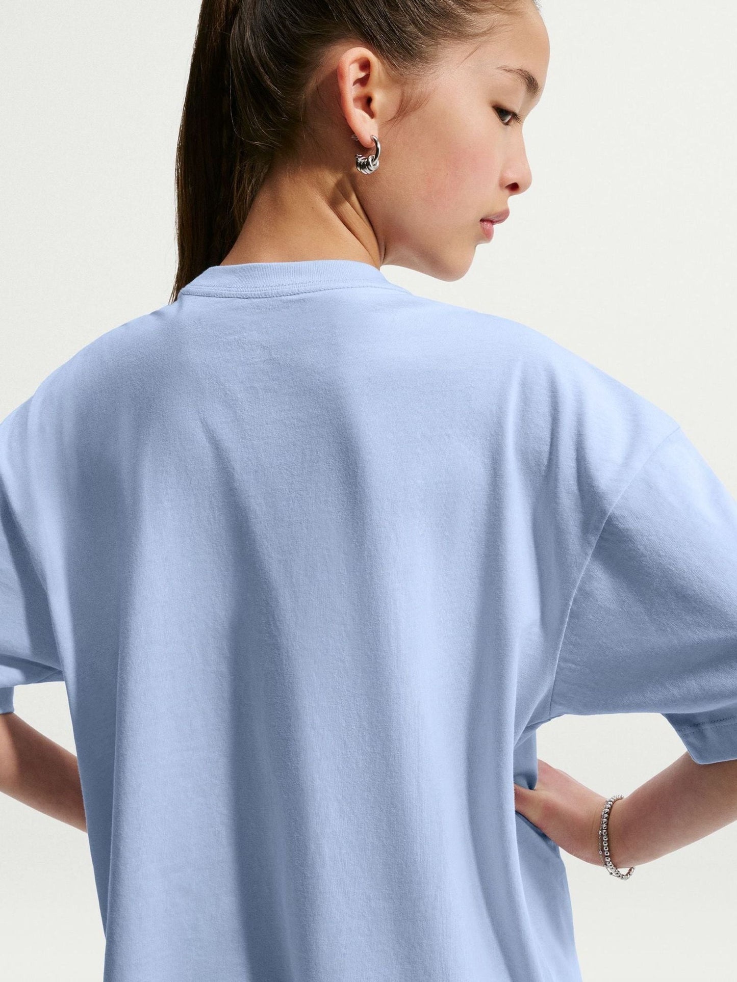 Dsiney Kidz - Nike Hydrogen Blue Oversized Futura T-Shirt image 4