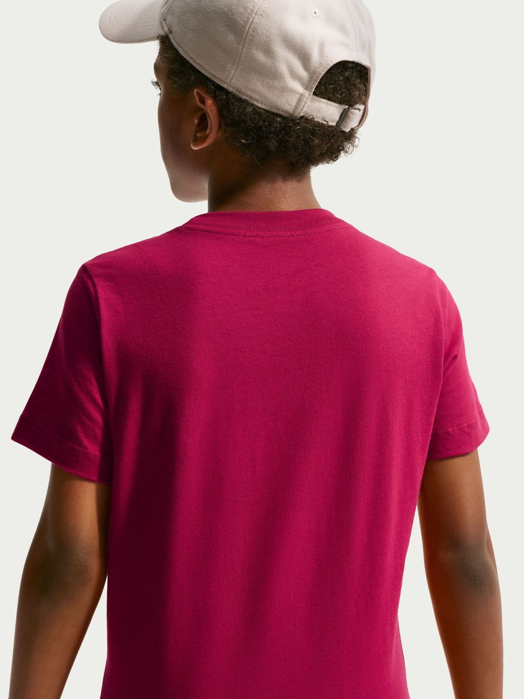 Dsiney Kidz - Nike Red Youth FC Barcelona Crest T-Shirt image 4
