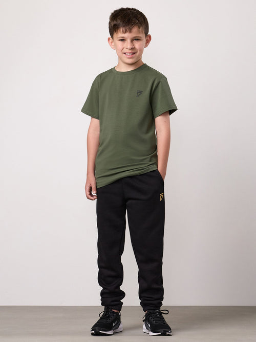 Gym King Deep Olive Fight Division T-Shirt image 1