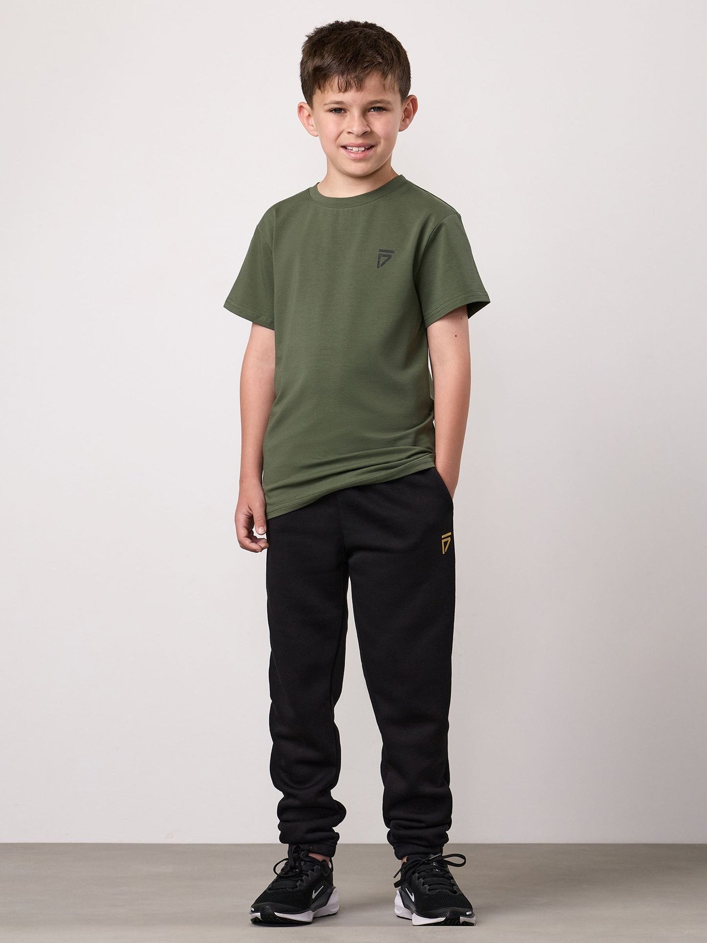 Gym King Deep Olive Fight Division T-Shirt image 1