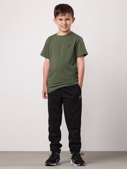 Gym King Deep Olive Fight Division T-Shirt image 1