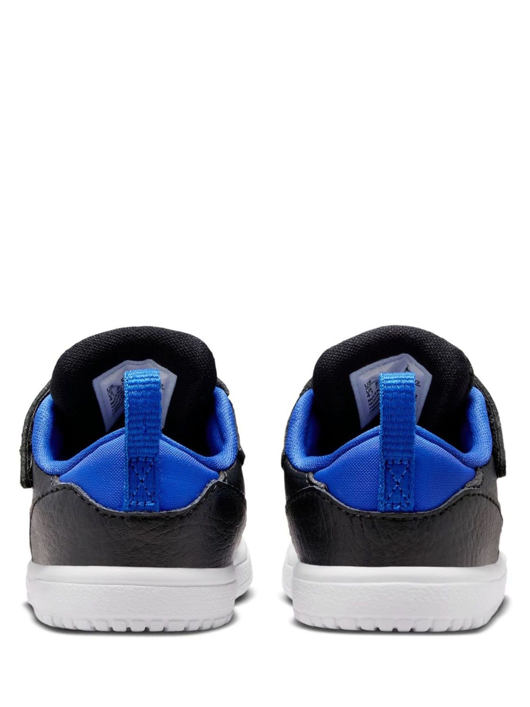 Jordan Blue/Black Court Connect Low Trainers image 4
