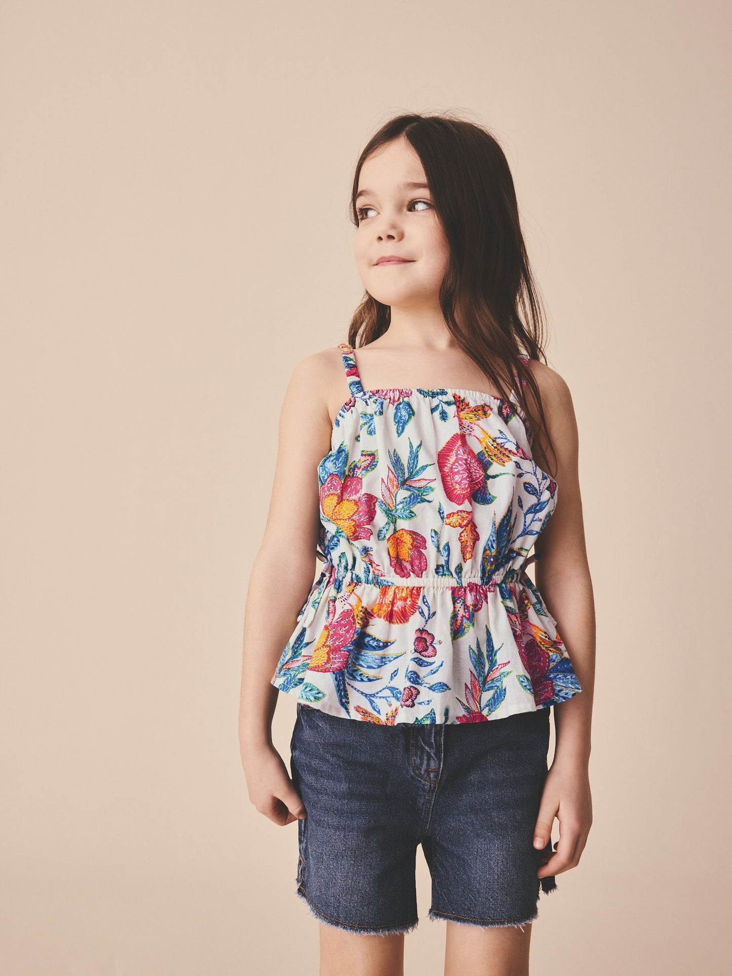 Dsiney Kidz - Multi Strappy Peplum Blouse (3-16yrs) image 2