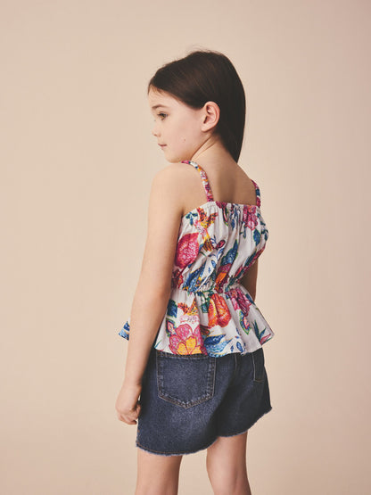 Dsiney Kidz - Multi Strappy Peplum Blouse (3-16yrs) image 3