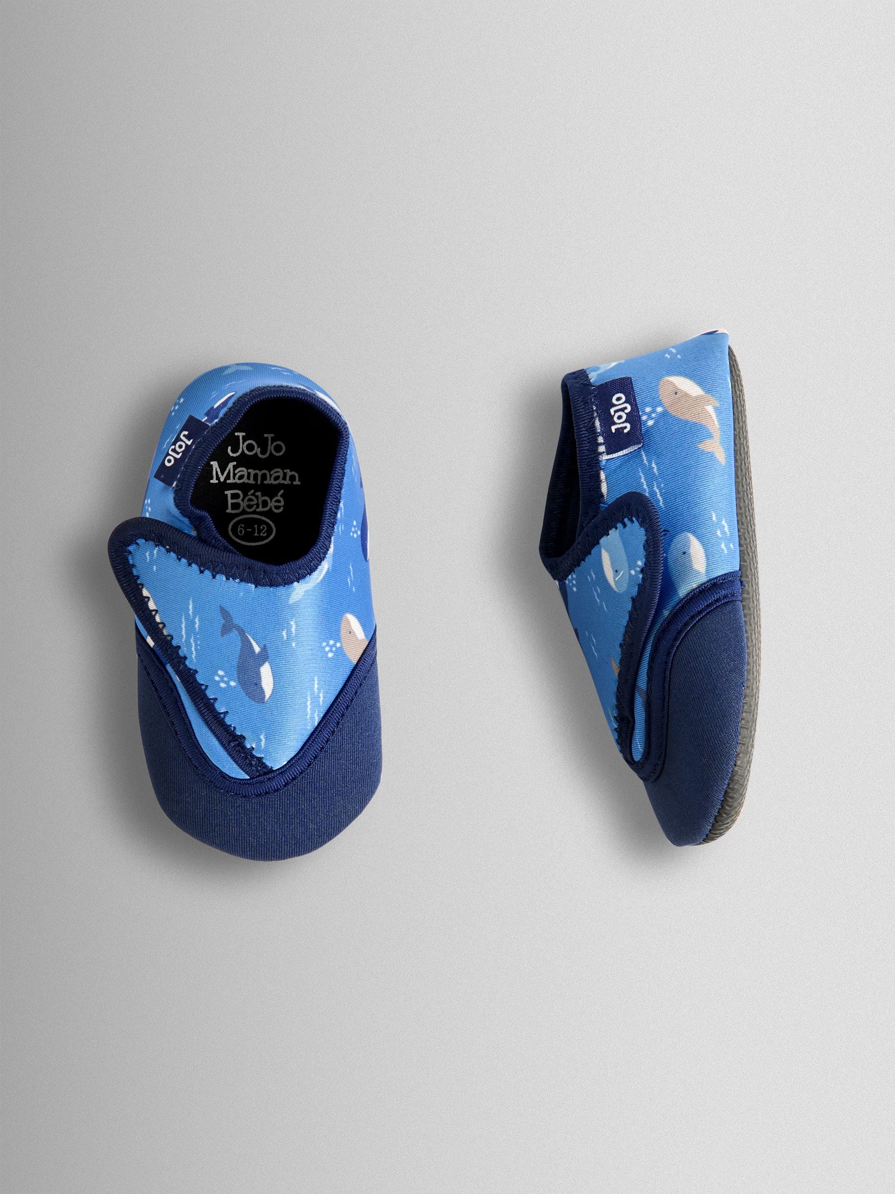 JoJo Maman Bébé Blue Whale Baby Water Shoes image 3