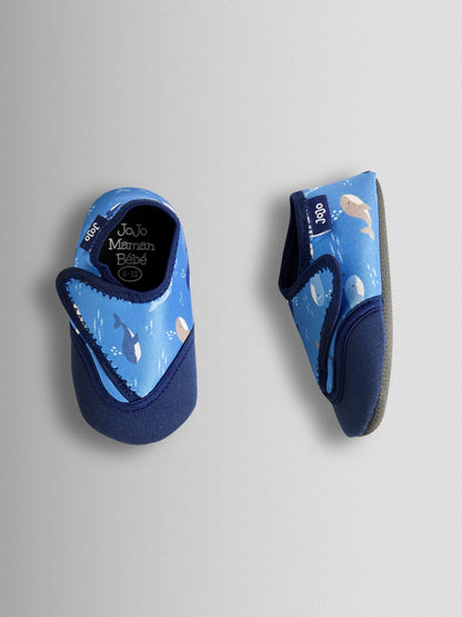 JoJo Maman Bébé Blue Whale Baby Water Shoes image 3
