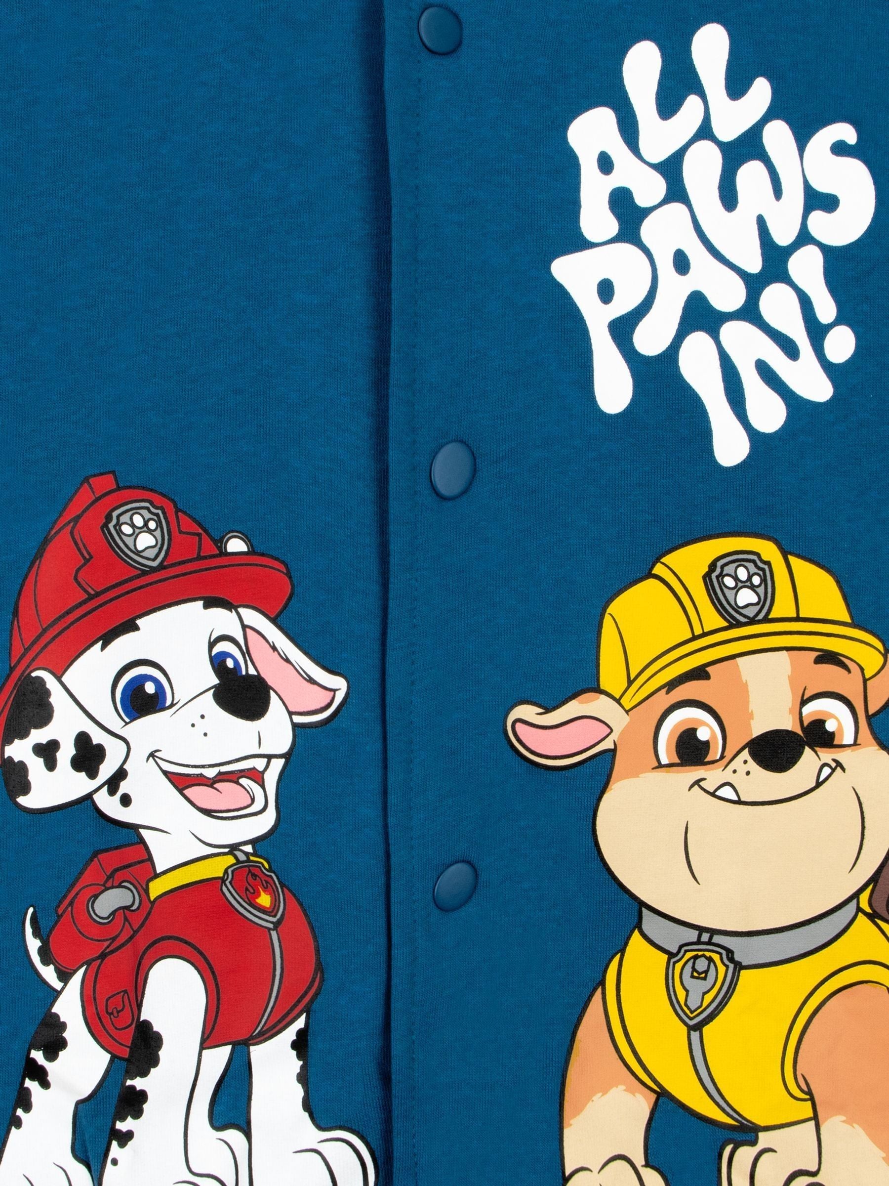 Dsiney Kidz - Character Blue PAW Patrol Chase Marshall And Rubble Bomber Jacket image 6