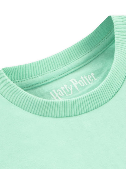 Character Green Harry Potter Hedwig Boxy T-Shirt image 4