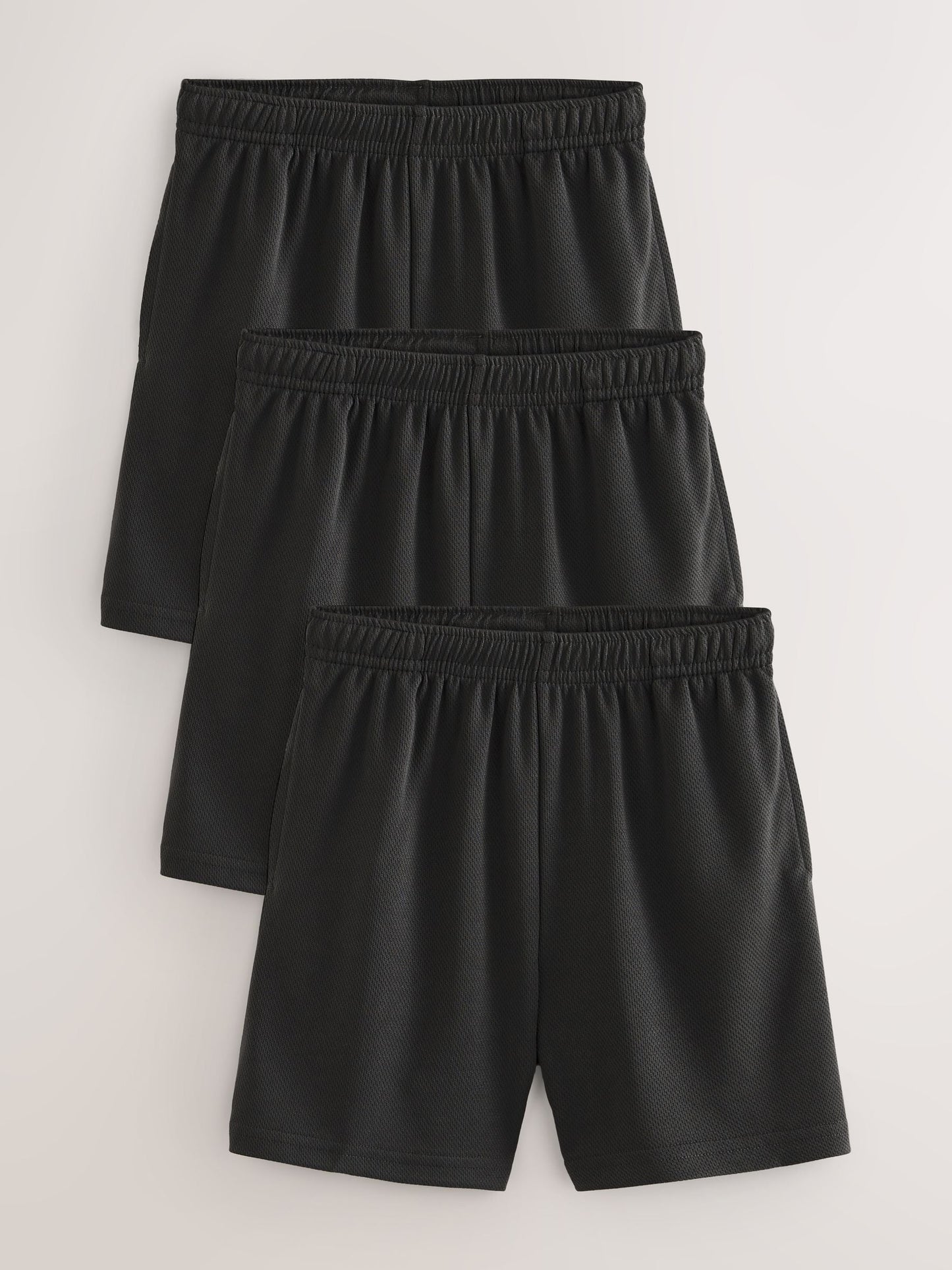 Dsiney Kidz - Black 3 Pack Sports Shorts (3-16yrs) image 1