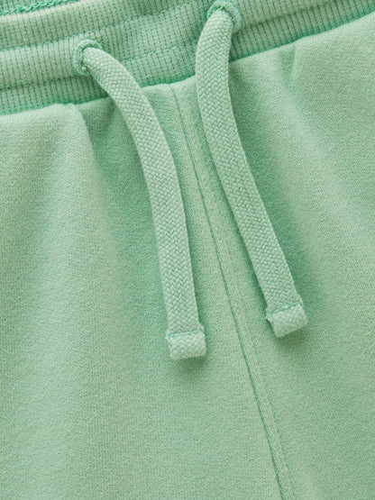 Joules Kids' Green Quarter Zip Sweatshirt and Shorts Set image 9