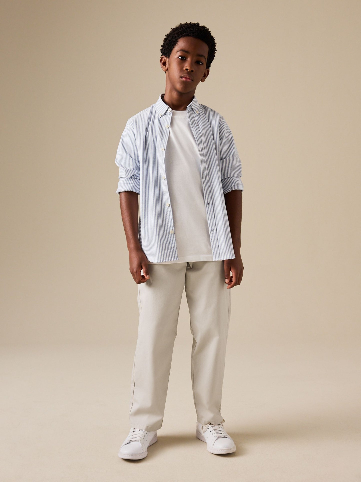 Dsiney Kidz - Ecru Lightweight Chinos (3-16yrs) image 1