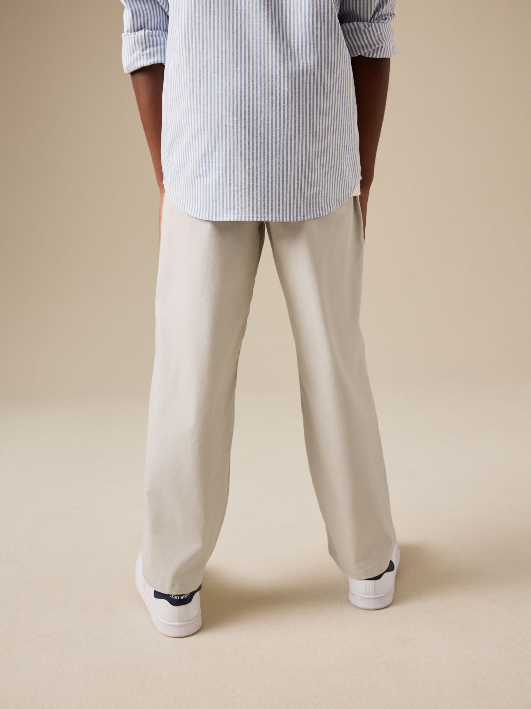 Dsiney Kidz - Ecru Lightweight Chinos (3-16yrs) image 4