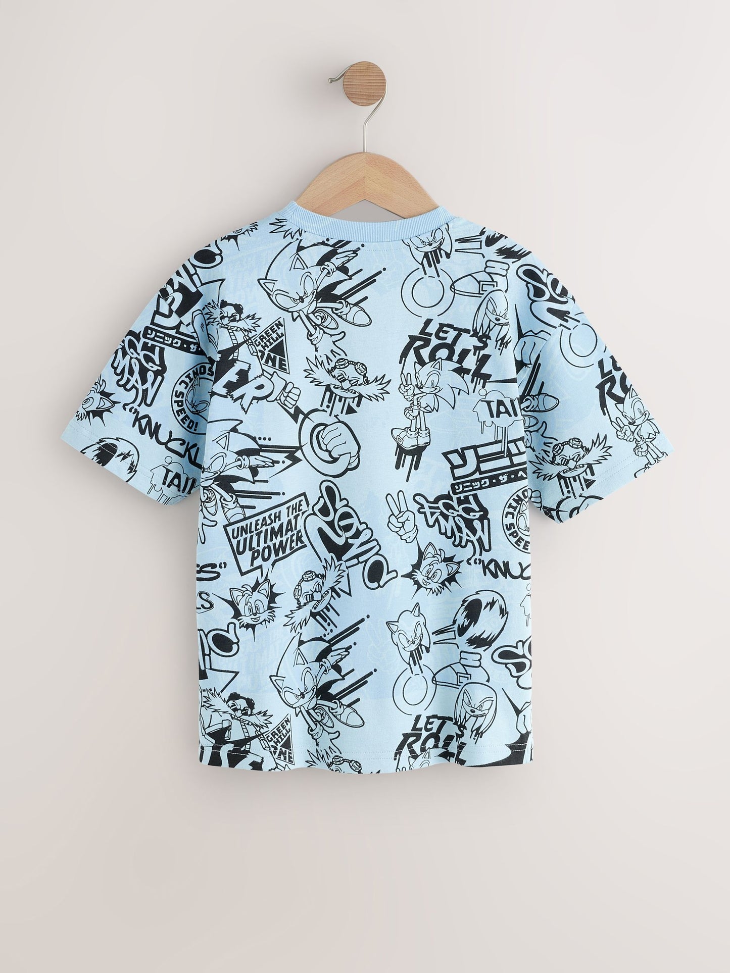 Dsiney Kidz - Blue Sequin Sonic T-Shirt (3-16yrs) image 3
