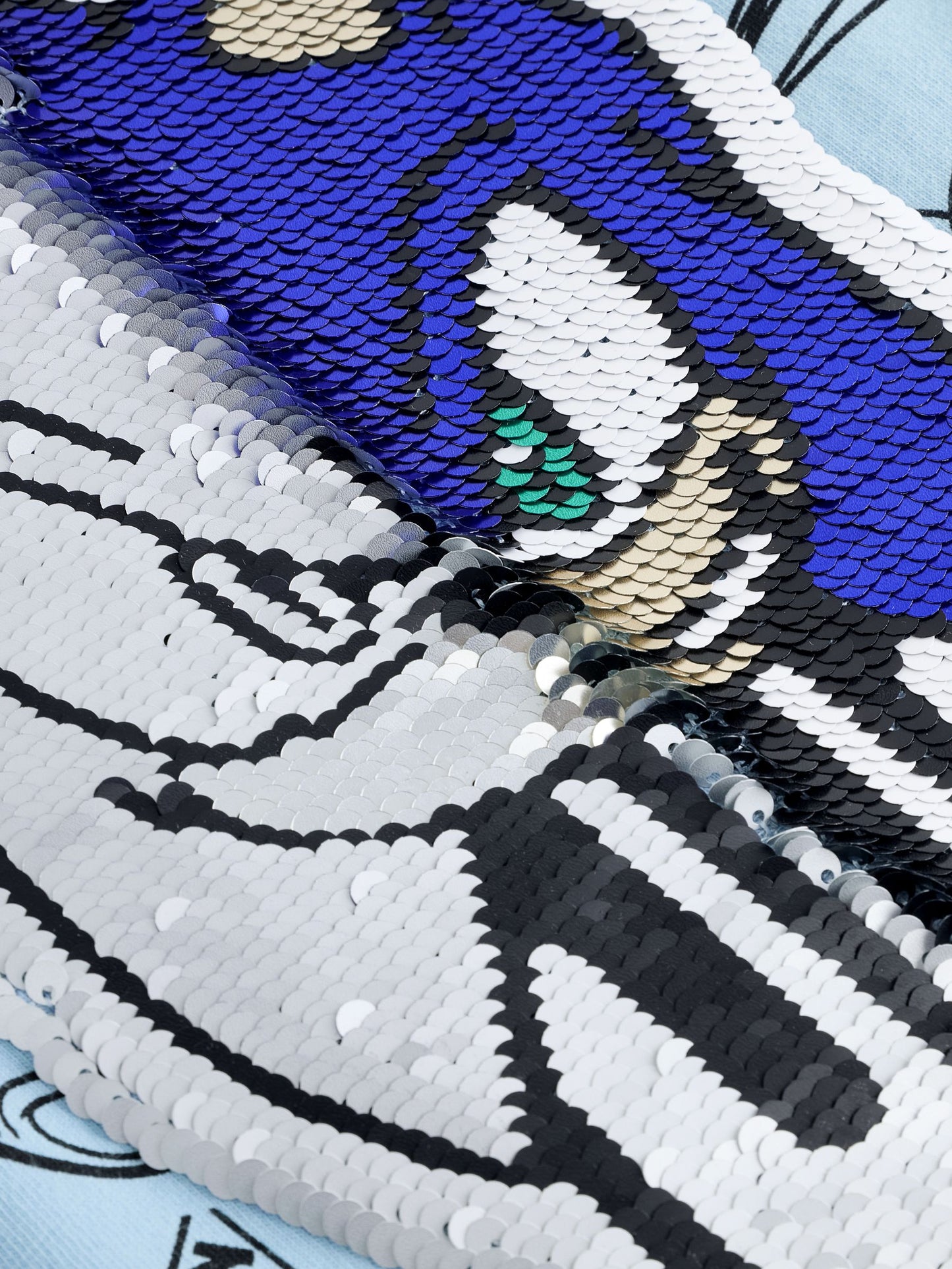 Dsiney Kidz - Blue Sequin Sonic T-Shirt (3-16yrs) image 6