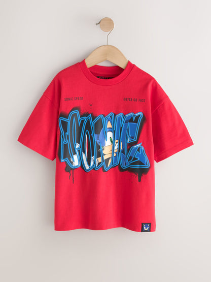 Dsiney Kidz - Red Sonic T-Shirt (3-16yrs) image 1
