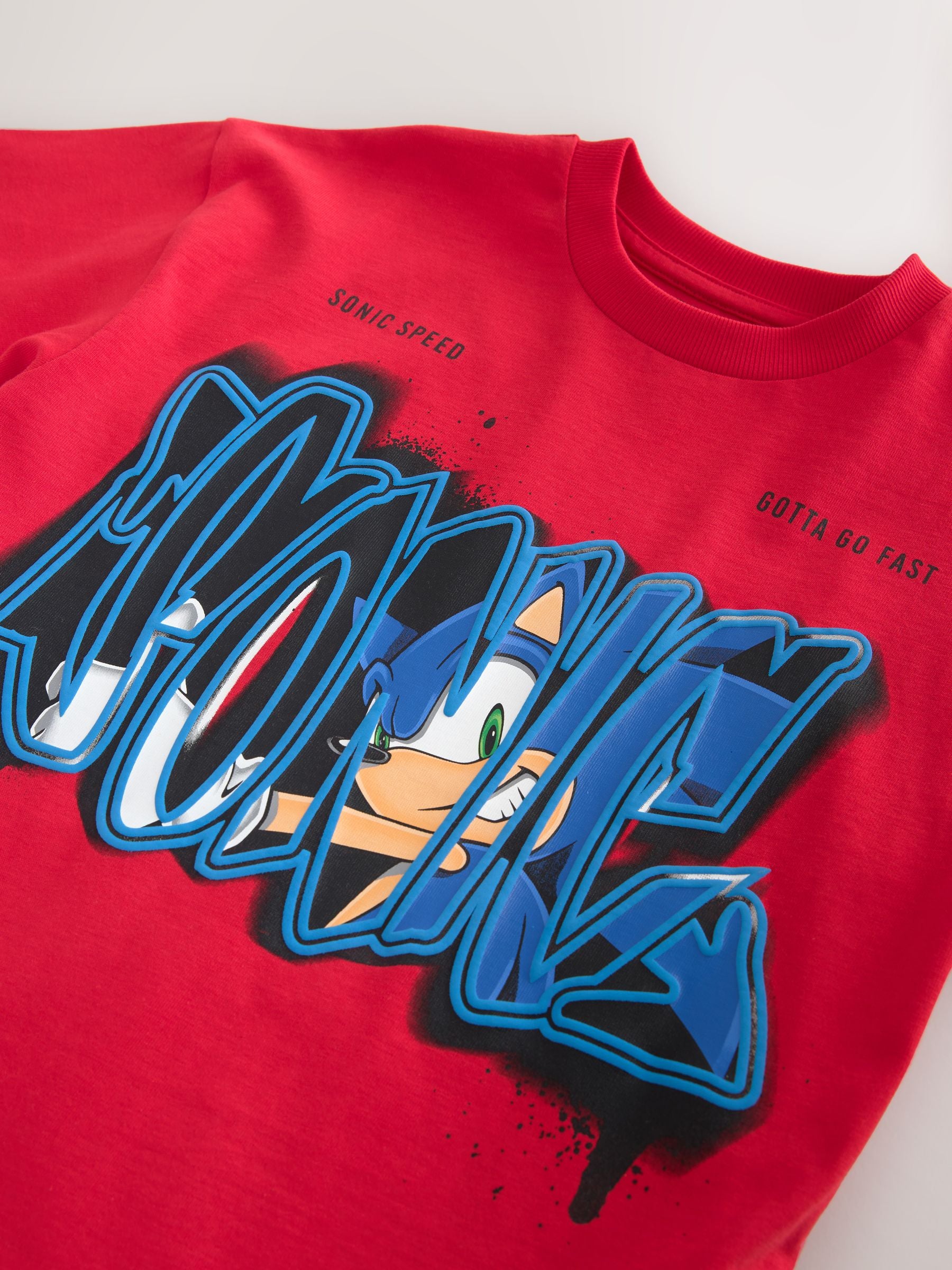 Dsiney Kidz - Red Sonic T-Shirt (3-16yrs) image 3