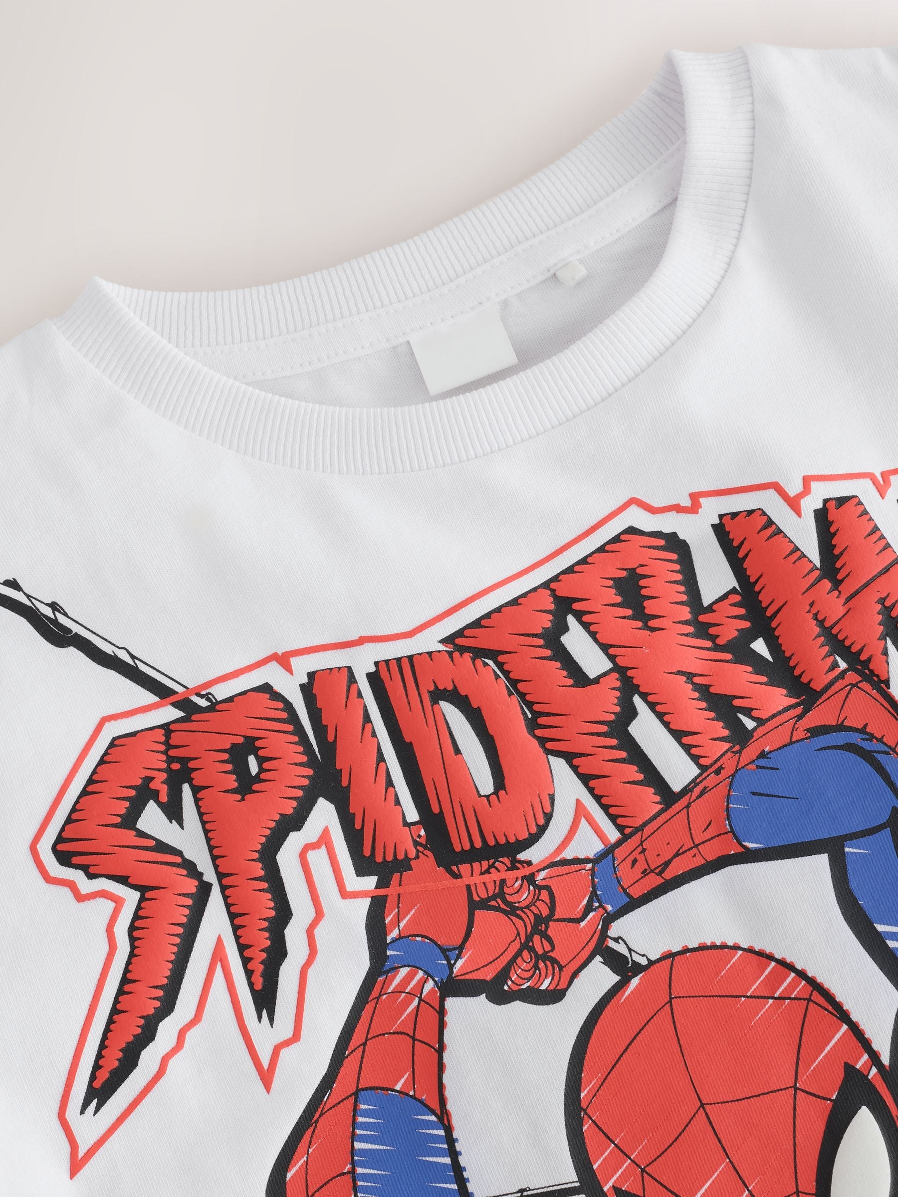 Dsiney Kidz - White Spiderman Long Sleeve T-Shirt (3-16yrs) image 4
