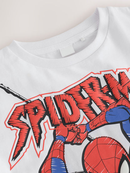 Dsiney Kidz - White Spiderman Long Sleeve T-Shirt (3-16yrs) image 4