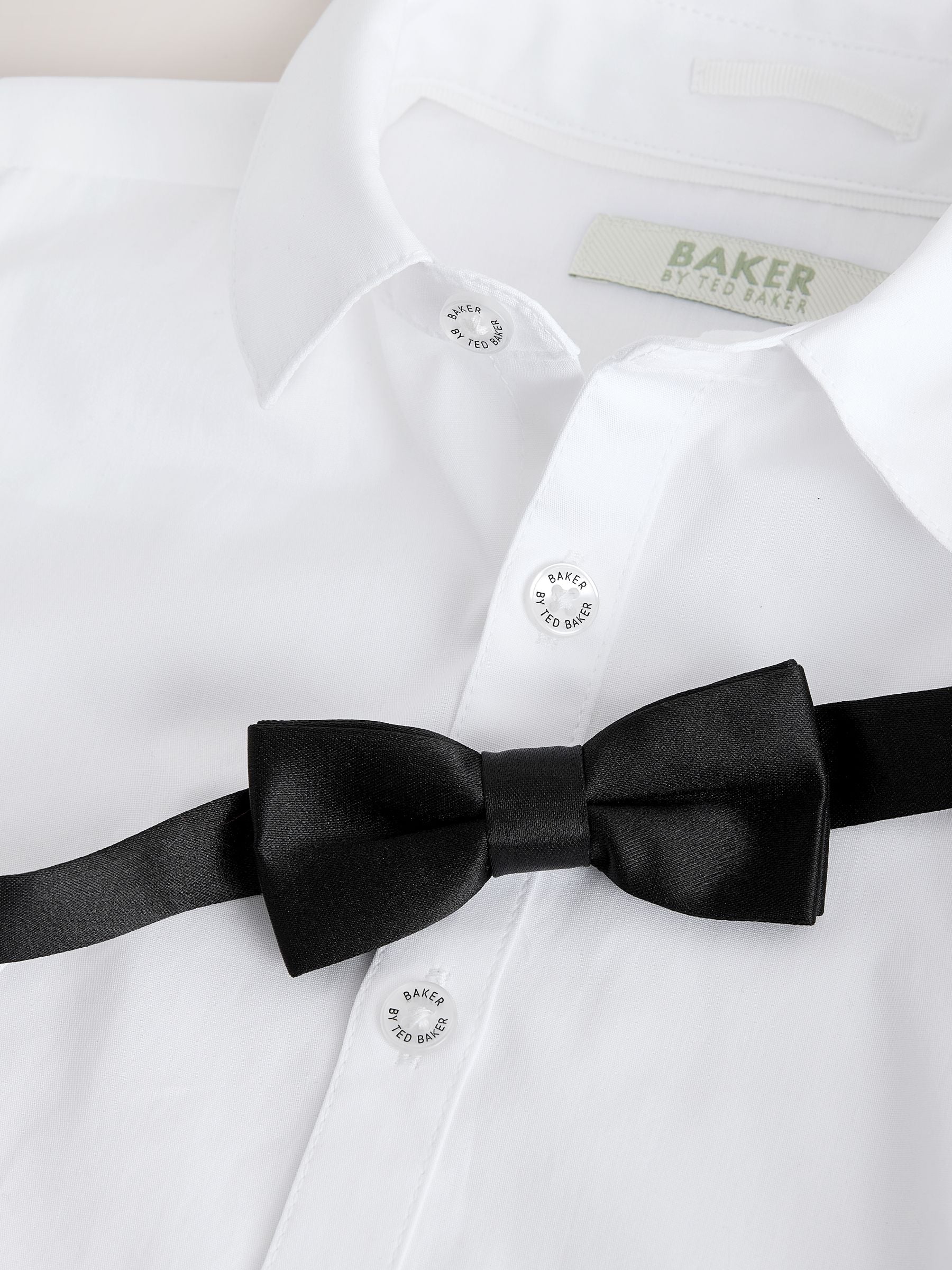 Dsiney Kidz - Baker by Ted Baker Long Sleeve Shirt with Bow Tie image 6