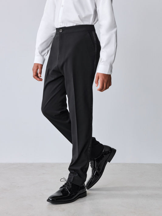 Baker by Ted Baker Black Tuxedo Trousers image 2