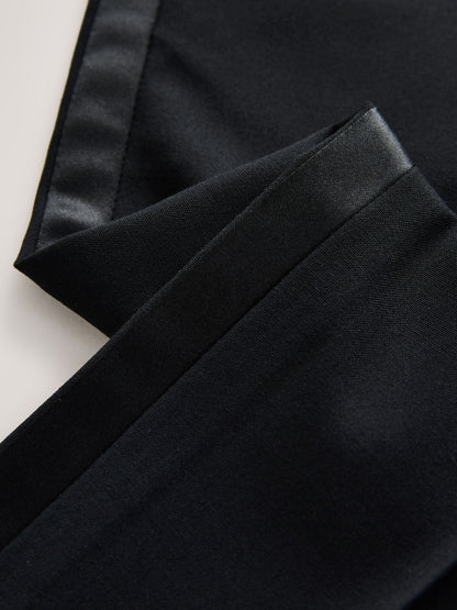 Baker by Ted Baker Black Tuxedo Trousers image 8