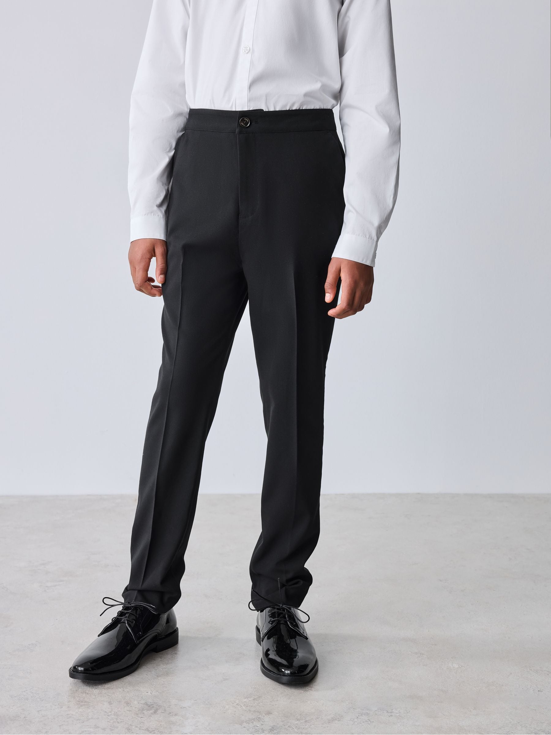 Baker by Ted Baker Black Tuxedo Trousers image 1