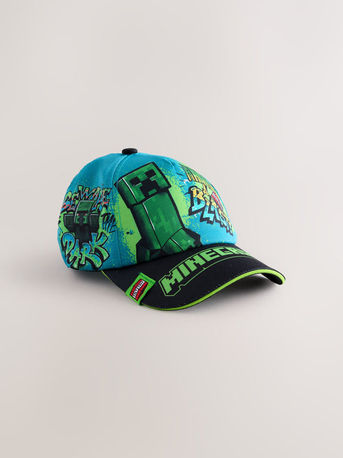 Dsiney Kidz - Teal Blue Minecraft Cotton Cap (5-13yrs) image 1